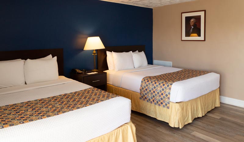 Two Bedroom Suite - 4 Queen Beds at Hotel Pentagon arlington virginia